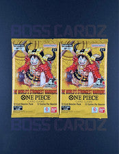 One Piece OP-17 The World's Strongest Warriors English Single Packs - Senshen Collectibles