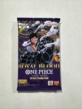 (1) One Piece OP-10 Royal Blood Booster Pack ENGLISH New Factory Sealed From Box