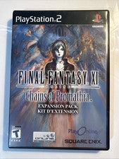 Final Fantasy XI: Chains of Promathia CAN PS2 WATA 9.8 A++ FACTORY SEALED VGA USED AND TESTED