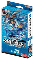 ONE PIECE TCG Kuzan Starter Deck ST 33 Blue W OP-16 Pack Bandai Eng New Sealed