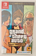 Grand Theft Auto: The Trilogy [The Definitive Edition] Switch New (2022 Action) SEALED