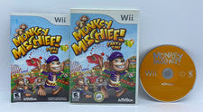 Monkey Mischief Party Time (Nintendo Wii, 2008) CIB with Manual Complete