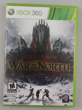 Lord Of The Rings War In The North Game/case/manual Xbox 360 used and tested