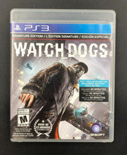 Watch Dogs - Signature Edition (PS3) w/ Manual + Inserts CIB tested