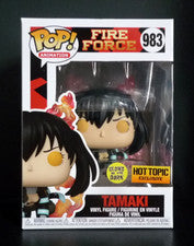 Funko Pop! Fire Force Tamaki Glow In The Dark Hot Topic Exclusive #983 - Mint