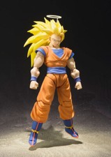 Tamashii Nations Dragon Ball Z S.H.Figuarts Super Saiyan 3 Goku 6.1-in Figure ( box damage 6 over 10)