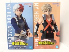 My Hero Academia Katsuki Bakugo Shoto Todoroki Figure Set BANPRESTO Anime Japan