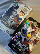 Kayou Naruto Collector Box Earth Scroll and Chapter Jin - 5 Packs New/Sealed