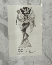 DC Collectibles DC Artists Alley: Hawkgirl (Black & White Variant) by Chrissie Zullo