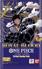(1) One Piece OP-10 Royal Blood Booster Pack ENGLISH New Factory Sealed From Box