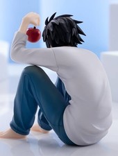 DEATH NOTE L with an apple Noodle Stopper Figure NEW JAPAN