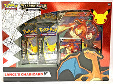 Pokemon 25Th Anniversary Celebrations Lance's Charizard V Collection