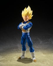 Dragon Ball Dragonball Z 6 Inch Action Figure S. H. Figuarts - Super Saiyan Vegeta - Dangerous Pride