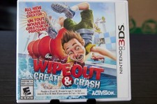 Nintendo 3ds Wipe Out Create And Crash CIB tested
