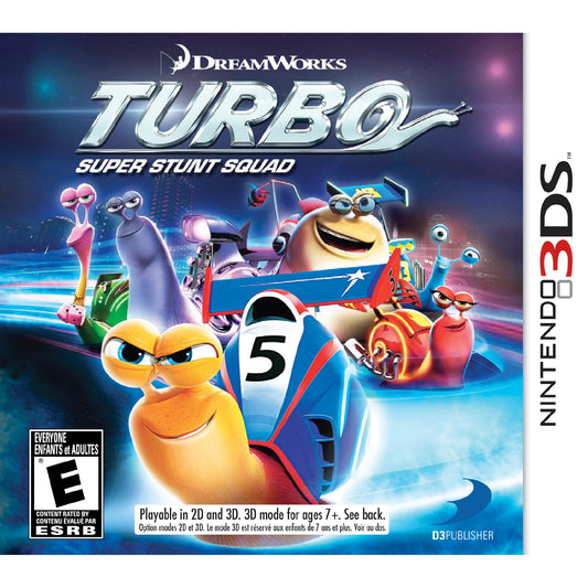 Turbo: Super Stunt Squad (Nintendo 3DS) CIB tested