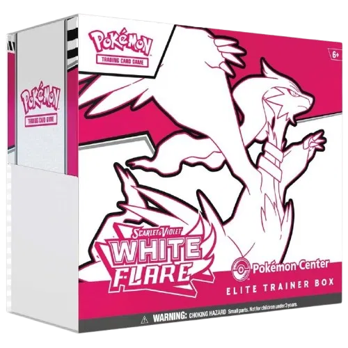 Pokemon Scarlet & Violet: White Flare Pokemon Center ETB
